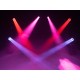 EUROLITE LED TMH-H240: Testa Mobile 3in1 Beam/Wash/Flower con Effetto Luce DMX
