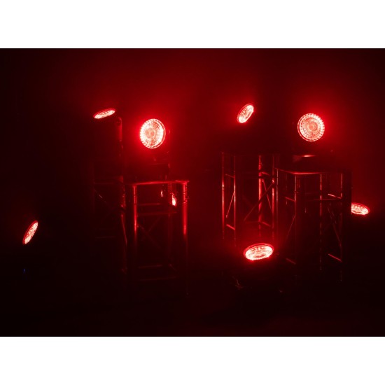 EUROLITE TMH-W120 Hypno Moving Head Wash LED 120W RGB/WW con Effetto Hypno e DMX