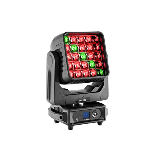 EUROLITE LED TMH-W375: Testa Mobile Matrix RGBW con Zoom e Effetti Luminosi