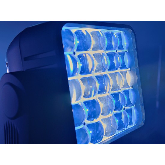 EUROLITE LED TMH-W375: Testa Mobile Matrix RGBW con Zoom e Effetti Luminosi