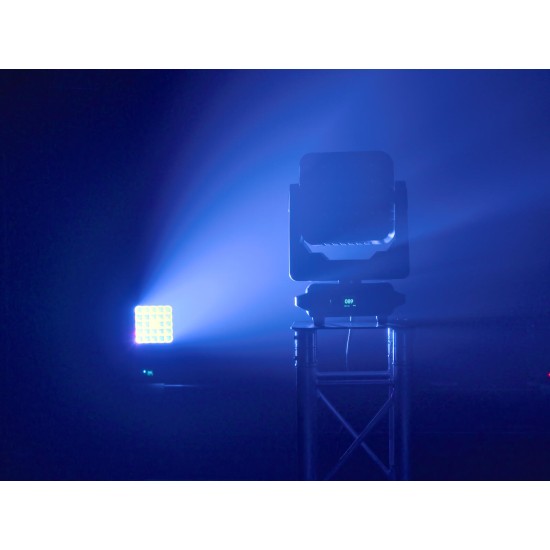 EUROLITE LED TMH-W375: Testa Mobile Matrix RGBW con Zoom e Effetti Luminosi