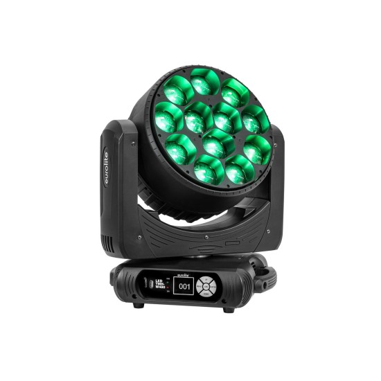 Testa Mobile Eurolite LED TMH-W480 con Zoom e Controllo Pixel - Illuminazione Scenografica