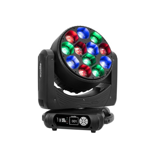 Testa Mobile Eurolite LED TMH-W480 con Zoom e Controllo Pixel - Illuminazione Scenografica