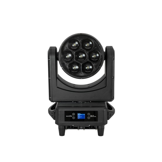 EUROLITE LED IP TMH-H420 Testa Mobile Weatherproof con Effetto Beam/Wash/Flower, 7x60W RGBW LED