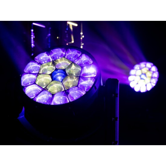 EUROLITE LED IP TMH-H760: Proiettore LED da Palco per Effetti Luce DMX, Wash e Flower