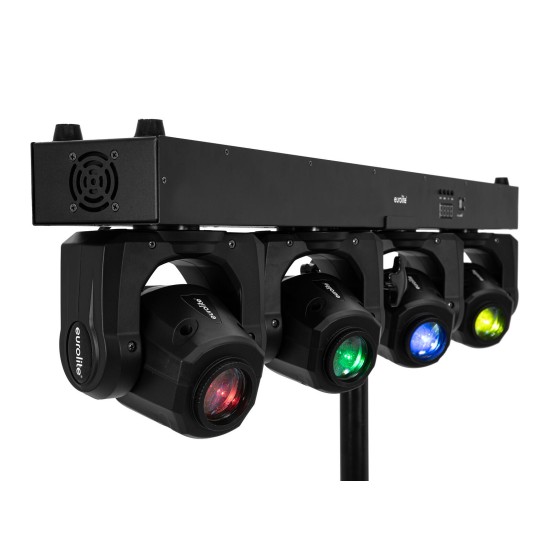 EUROLITE LED TMH Bar S120: Sistema di Illuminazione LED con Teste Mobili e Effetto DMX