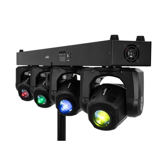EUROLITE LED TMH Bar S120: Sistema di Illuminazione LED con Teste Mobili e Effetto DMX