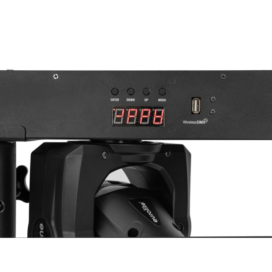EUROLITE LED TMH Bar S120: Sistema di Illuminazione LED con Teste Mobili e Effetto DMX