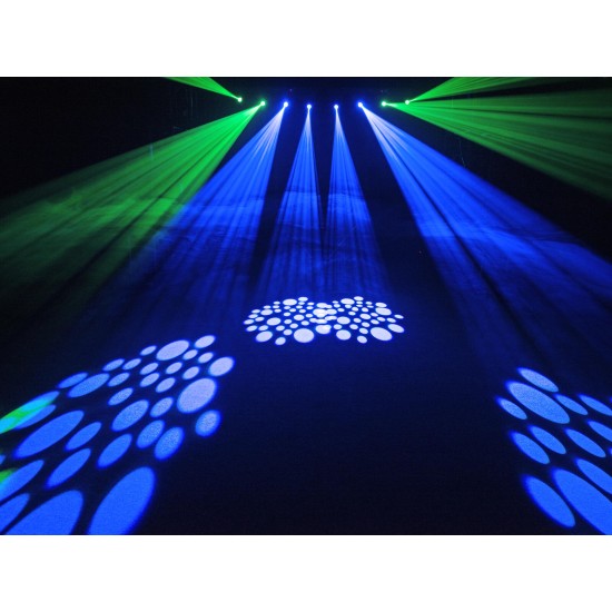 EUROLITE LED TMH Bar S120: Sistema di Illuminazione LED con Teste Mobili e Effetto DMX