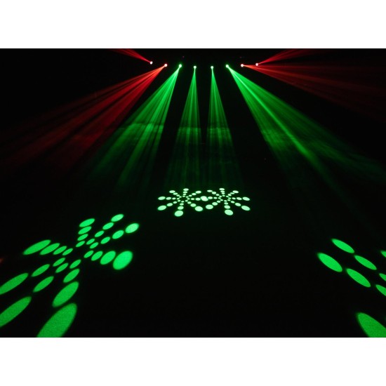 EUROLITE LED TMH Bar S120: Sistema di Illuminazione LED con Teste Mobili e Effetto DMX
