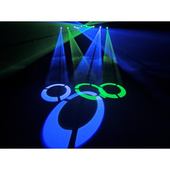 EUROLITE LED TMH Bar S120: Sistema di Illuminazione LED con Teste Mobili e Effetto DMX