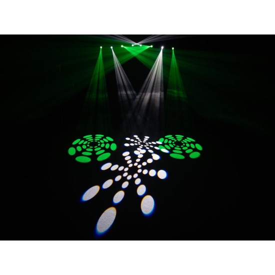 EUROLITE LED TMH Bar S120: Sistema di Illuminazione LED con Teste Mobili e Effetto DMX