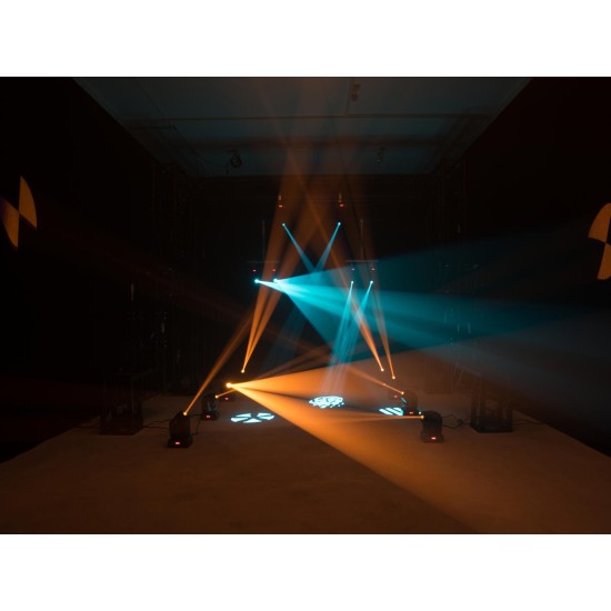 EUROLITE LED TMH-S30: Faro a Testa Mobile Professionale con 30W LED e Gobo Rotanti