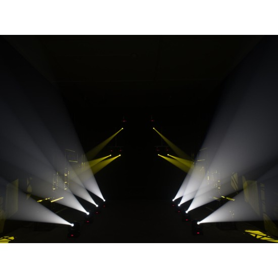 EUROLITE LED TMH-S30: Faro a Testa Mobile Professionale con 30W LED e Gobo Rotanti