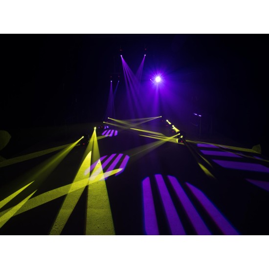 EUROLITE LED TMH-S30: Faro a Testa Mobile Professionale con 30W LED e Gobo Rotanti