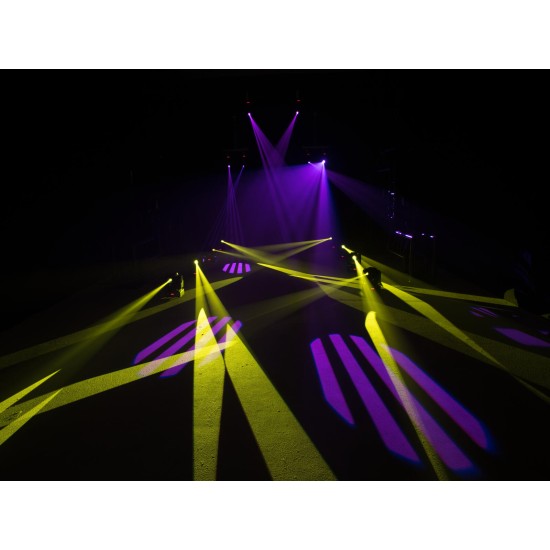 EUROLITE LED TMH-S30: Faro a Testa Mobile Professionale con 30W LED e Gobo Rotanti