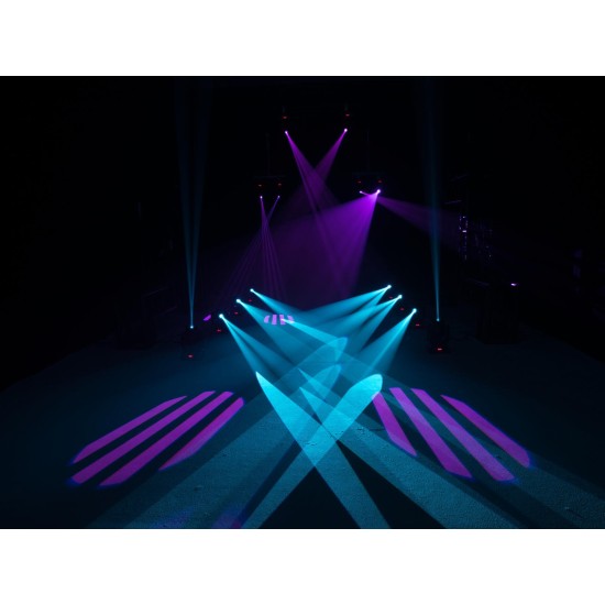 EUROLITE LED TMH-S30: Faro a Testa Mobile Professionale con 30W LED e Gobo Rotanti