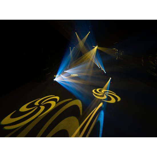 EUROLITE LED TMH-S30: Faro a Testa Mobile Professionale con 30W LED e Gobo Rotanti