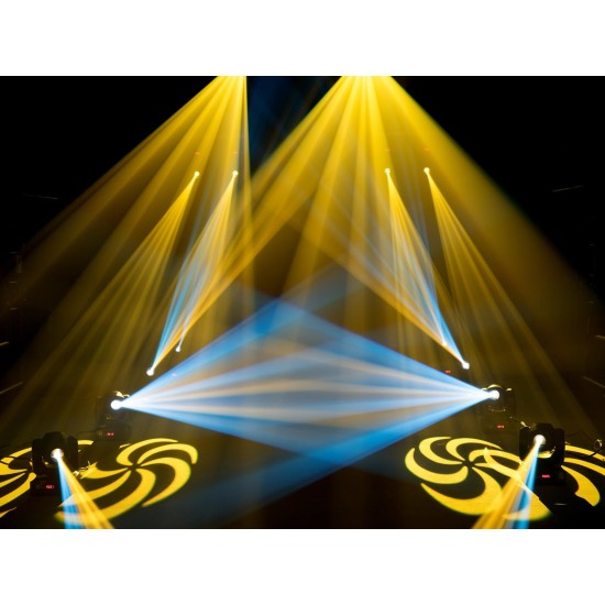 EUROLITE LED TMH-S30: Faro a Testa Mobile Professionale con 30W LED e Gobo Rotanti