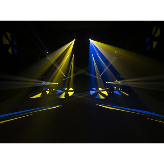 EUROLITE LED TMH-S30: Faro a Testa Mobile Professionale con 30W LED e Gobo Rotanti