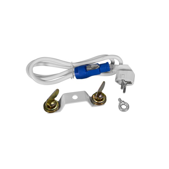 EUROLITE Spot a Testa Mobile LED TMH-S60 Bianco - Illuminazione Professionale DMX con Gobo e Ruota Colori