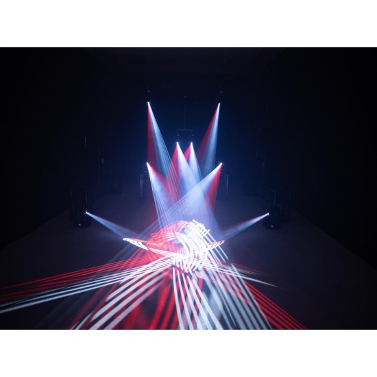 EUROLITE LED TMH-H90: Proiettore LED Spot/Wash ibrido COB per Illuminazione Scenografica