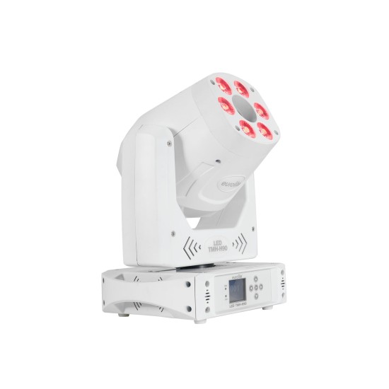 Testa Mobile LED ibrida Eurolite TMH-H90: Spot e Wash con Effetto Luce DMX