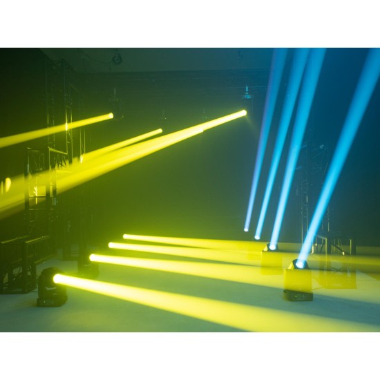 EUROLITE LED TMH-B90 Moving Head Beam: Proiettore LED da Palco con Effetto Luce DMX