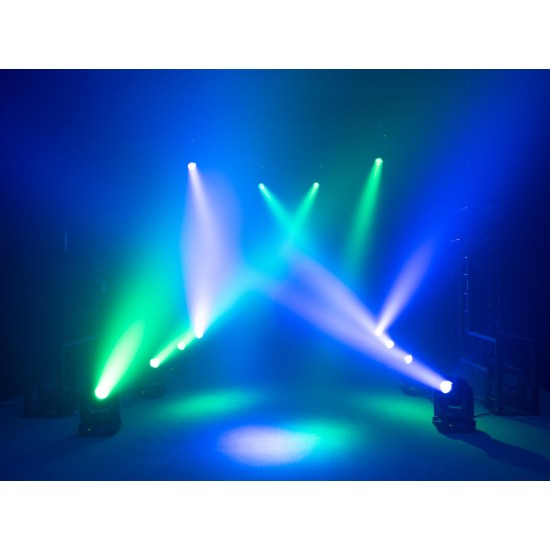 EUROLITE LED TMH-B90 Moving Head Beam: Proiettore LED da Palco con Effetto Luce DMX