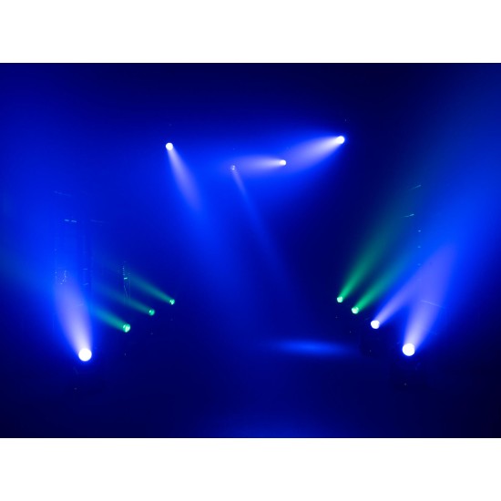 EUROLITE LED TMH-B90 Moving Head Beam: Proiettore LED da Palco con Effetto Luce DMX
