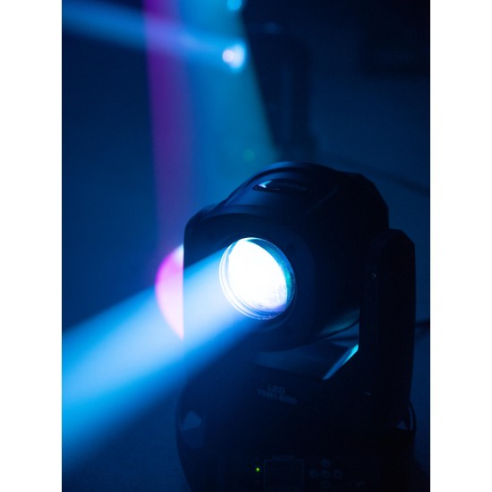 EUROLITE LED TMH-B90 Moving Head Beam: Proiettore LED da Palco con Effetto Luce DMX