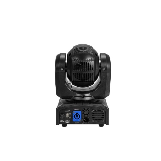 EUROLITE TMH-B60 Moving Head Beam LED 60W RGBW: Testa mobile compatta con fascio stretto 2° e controllo DMX/QuickDMX per eventi e DJ