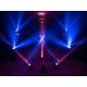 EUROLITE TMH-B60 Moving Head Beam LED 60W RGBW: Testa mobile compatta con fascio stretto 2° e controllo DMX/QuickDMX per eventi e DJ