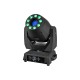EUROLITE TMH-H180 Hybrid Moving Head Spot/Wash LED 200W: Testa mobile con Gobo rotanti, ruota colori e prisma per palco ed eventi
