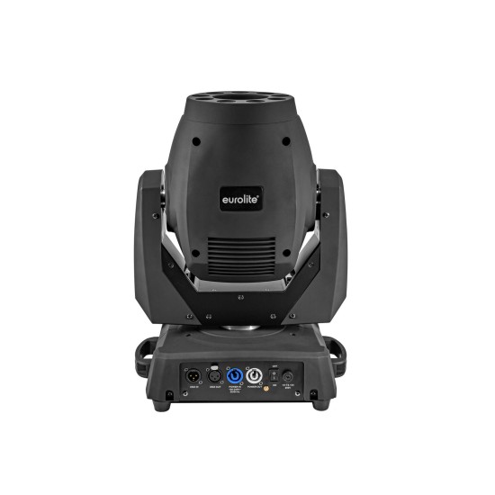 EUROLITE TMH-H180 Hybrid Moving Head Spot/Wash LED 200W: Testa mobile con Gobo rotanti, ruota colori e prisma per palco ed eventi