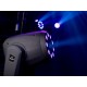 EUROLITE TMH-H180 Hybrid Moving Head Spot/Wash LED 200W: Testa mobile con Gobo rotanti, ruota colori e prisma per palco ed eventi