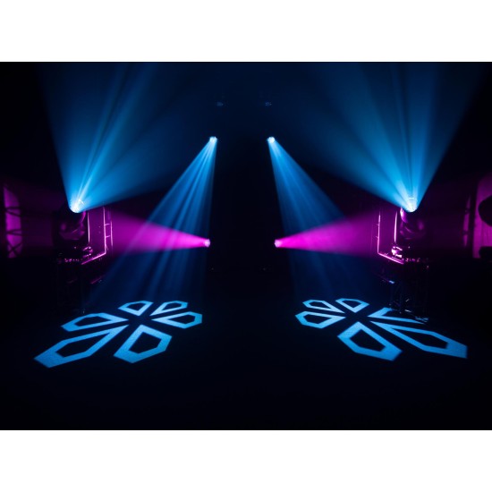 EUROLITE LED TMH-S400 CMY Testa Mobile LED 400W per Effetti Luce DMX