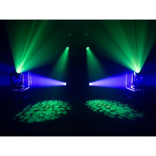 EUROLITE LED TMH-S400 CMY Testa Mobile LED 400W per Effetti Luce DMX