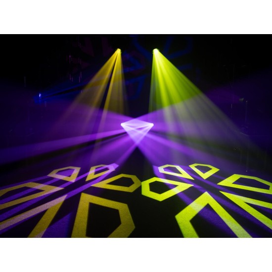 EUROLITE LED TMH-S400 CMY Testa Mobile LED 400W per Effetti Luce DMX