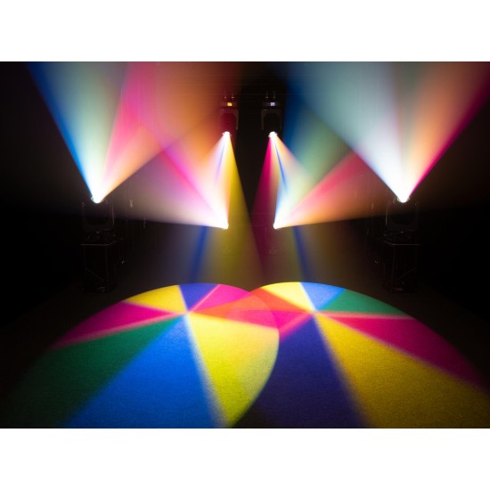 EUROLITE LED TMH-S400 CMY Testa Mobile LED 400W per Effetti Luce DMX