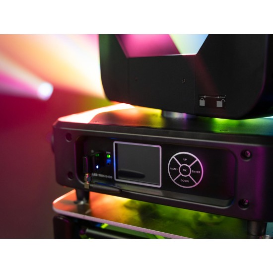 EUROLITE LED TMH-S400 CMY Testa Mobile LED 400W per Effetti Luce DMX