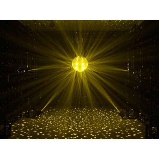 EUROLITE LED TCL-150 Color Changer COB 30W con ruota gobo e colori – Effetto luce compatto DMX per eventi e DJ