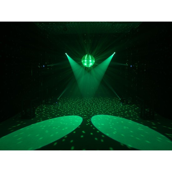 EUROLITE LED TCL-150 Color Changer COB 30W con ruota gobo e colori – Effetto luce compatto DMX per eventi e DJ