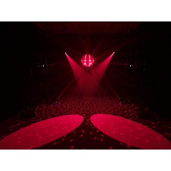 EUROLITE LED TCL-150 Color Changer COB 30W con ruota gobo e colori – Effetto luce compatto DMX per eventi e DJ