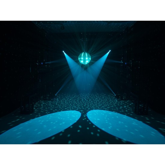 EUROLITE LED TCL-150 Color Changer COB 30W con ruota gobo e colori – Effetto luce compatto DMX per eventi e DJ