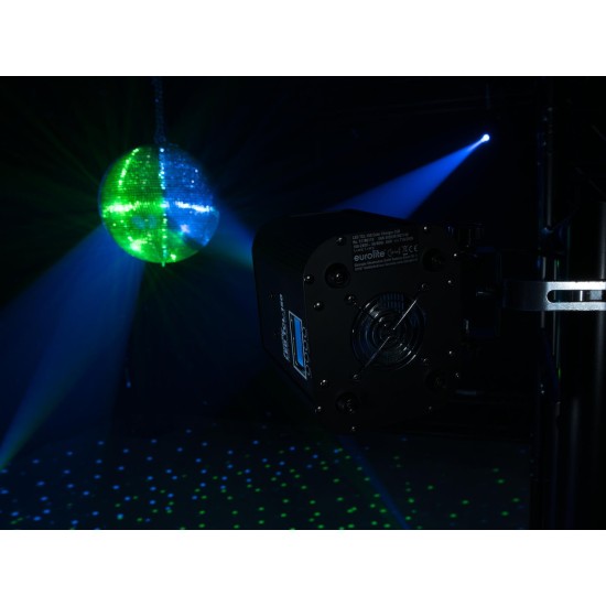 EUROLITE LED TCL-150 Color Changer COB 30W con ruota gobo e colori – Effetto luce compatto DMX per eventi e DJ