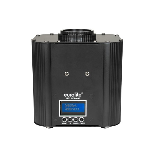 EUROLITE LED TCL-450: Proiettore LED da Palco con Gobo e Effetti Luce DMX