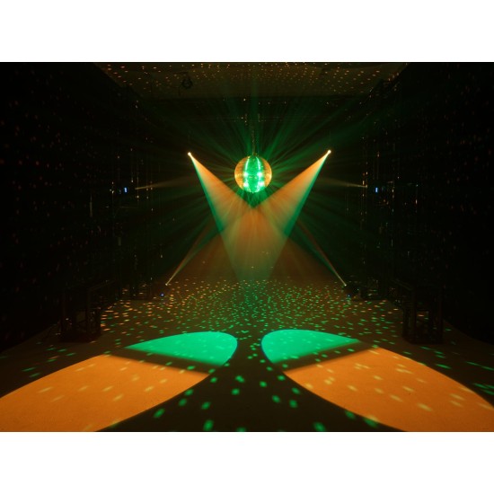 EUROLITE LED TCL-450: Proiettore LED da Palco con Gobo e Effetti Luce DMX