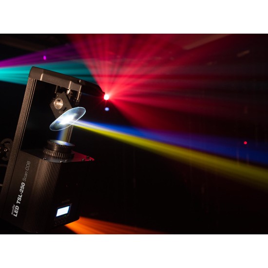 Scanner LED EUROLITE TSL-250 COB: potenza e versatilità per eventi professionali