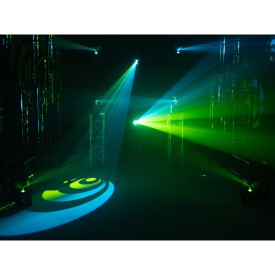 Set Scanner LED EUROLITE TSL-1000 MK2 con Custodia Trolley: Illuminazione Professionale